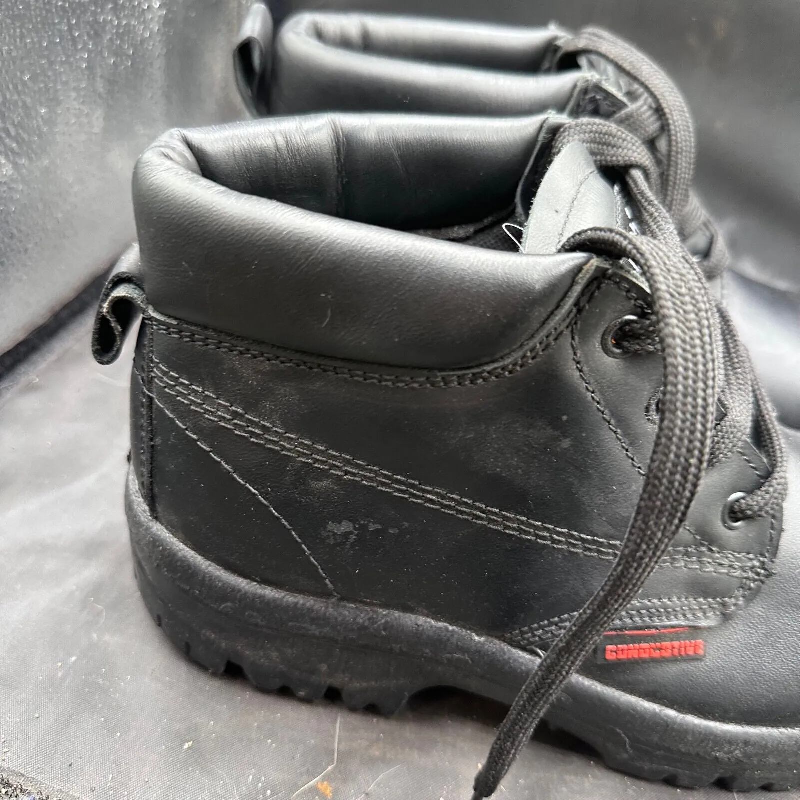 British Army Black Leather Duty Combat Boots - Goliath - Size EU 38 UK 5
