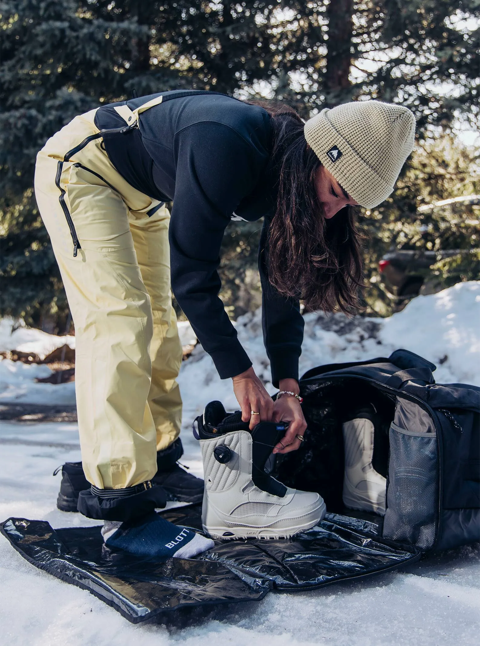BURTON Flight Attendant duffel bag - True Black