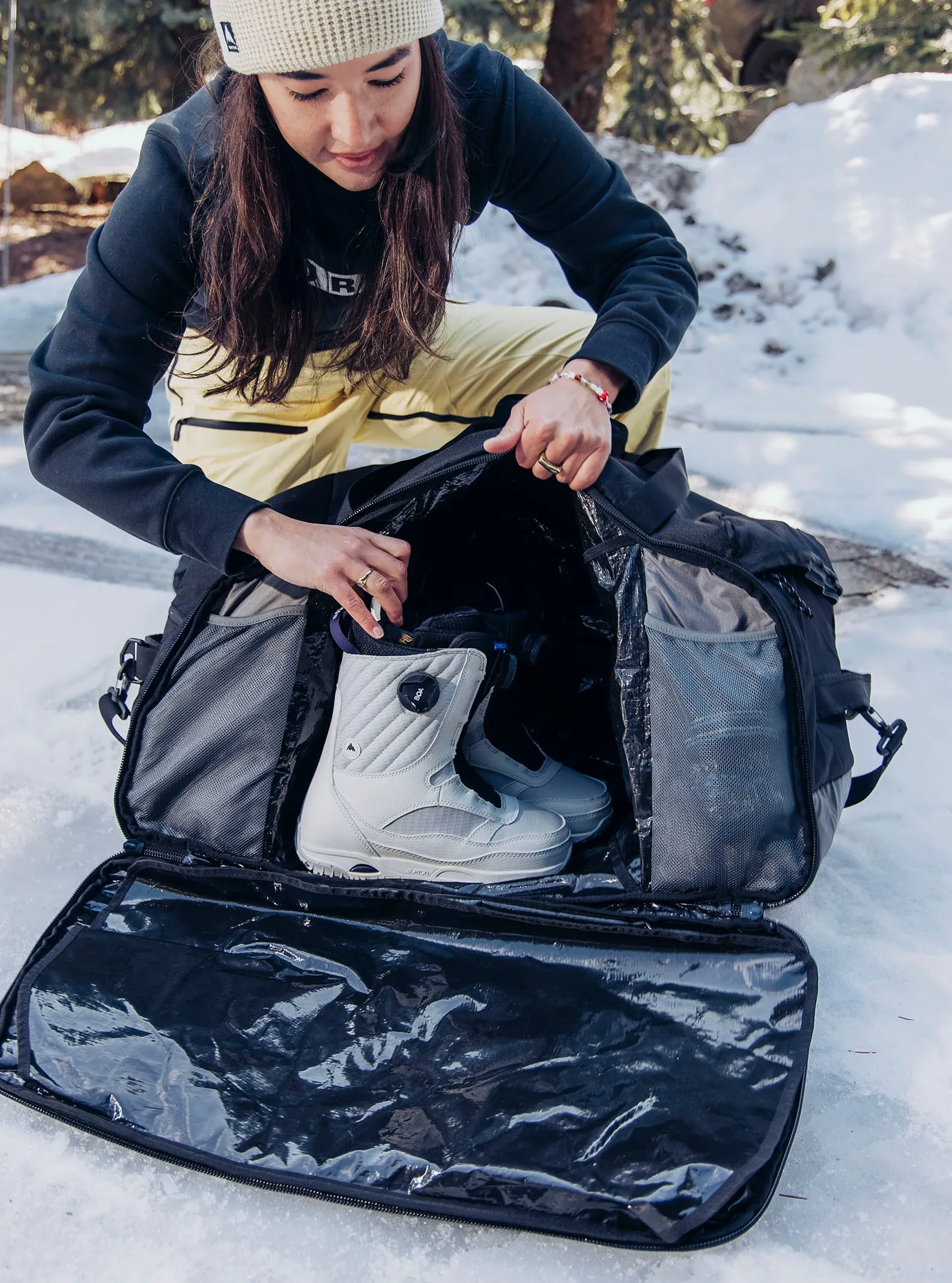 BURTON Flight Attendant duffel bag - True Black
