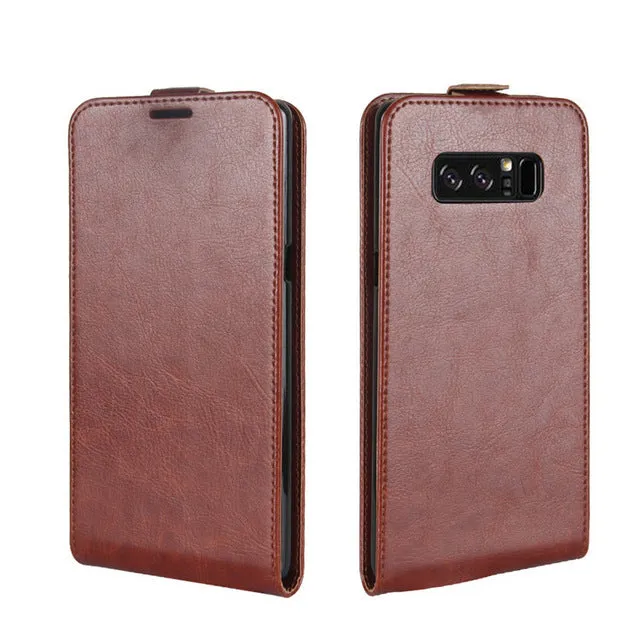 Business Flip Style Cover Case for Samsung Galaxy Note 8 / Note8