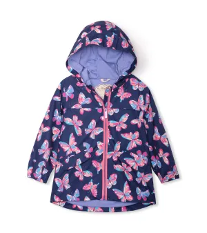 Butterfly Kaleidoscope Microfiber Rain Coat