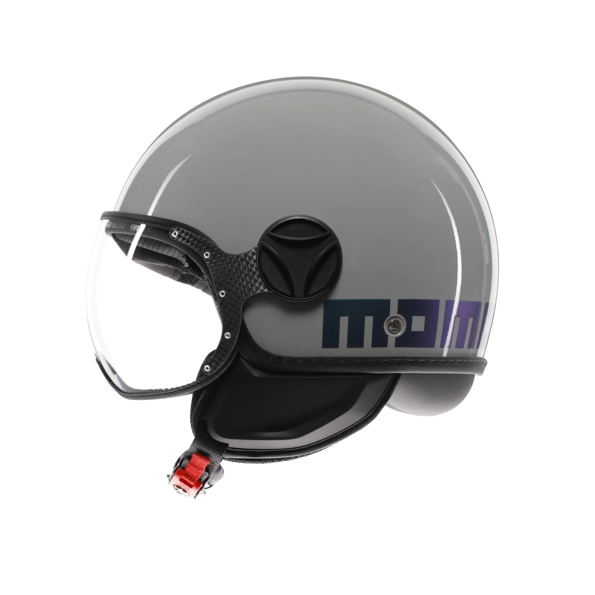 Casco moto jet FGTR CLASSIC Flip E2206 Blu / fucsia