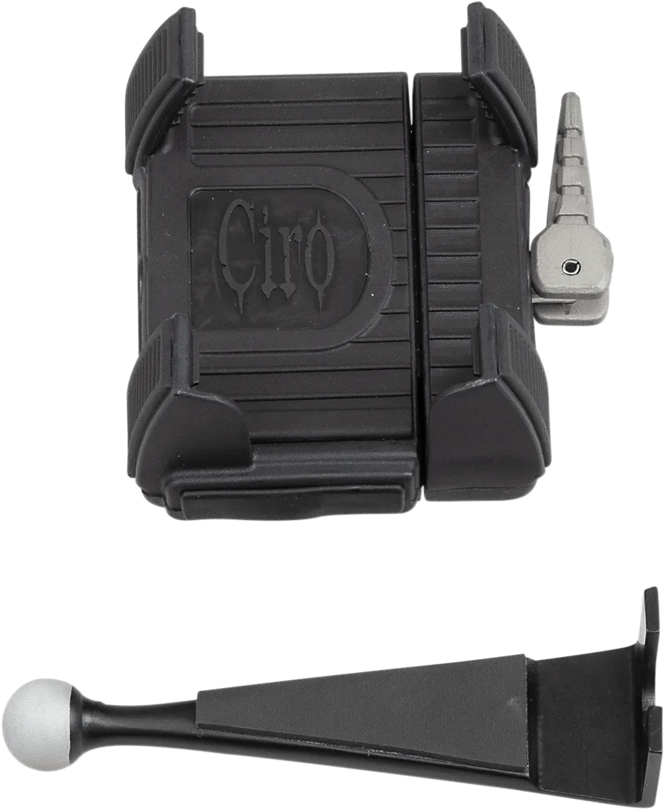 Ciro 50316 Smartphone Holder without Charger with Fairing Mount - Black