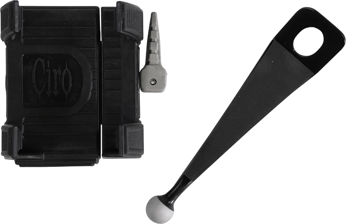 Ciro 50317 Smartphone Holder without Charger with Fairing Mount - Black