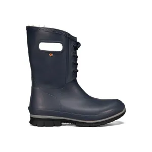 CL72103-9-Dk Blue Boots Bogs "Amanda" Lace Up