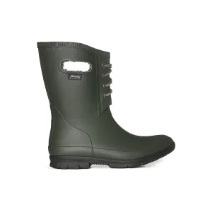 CL72103-9-Dk Green Boots Bogs "Amanda" Lace Up