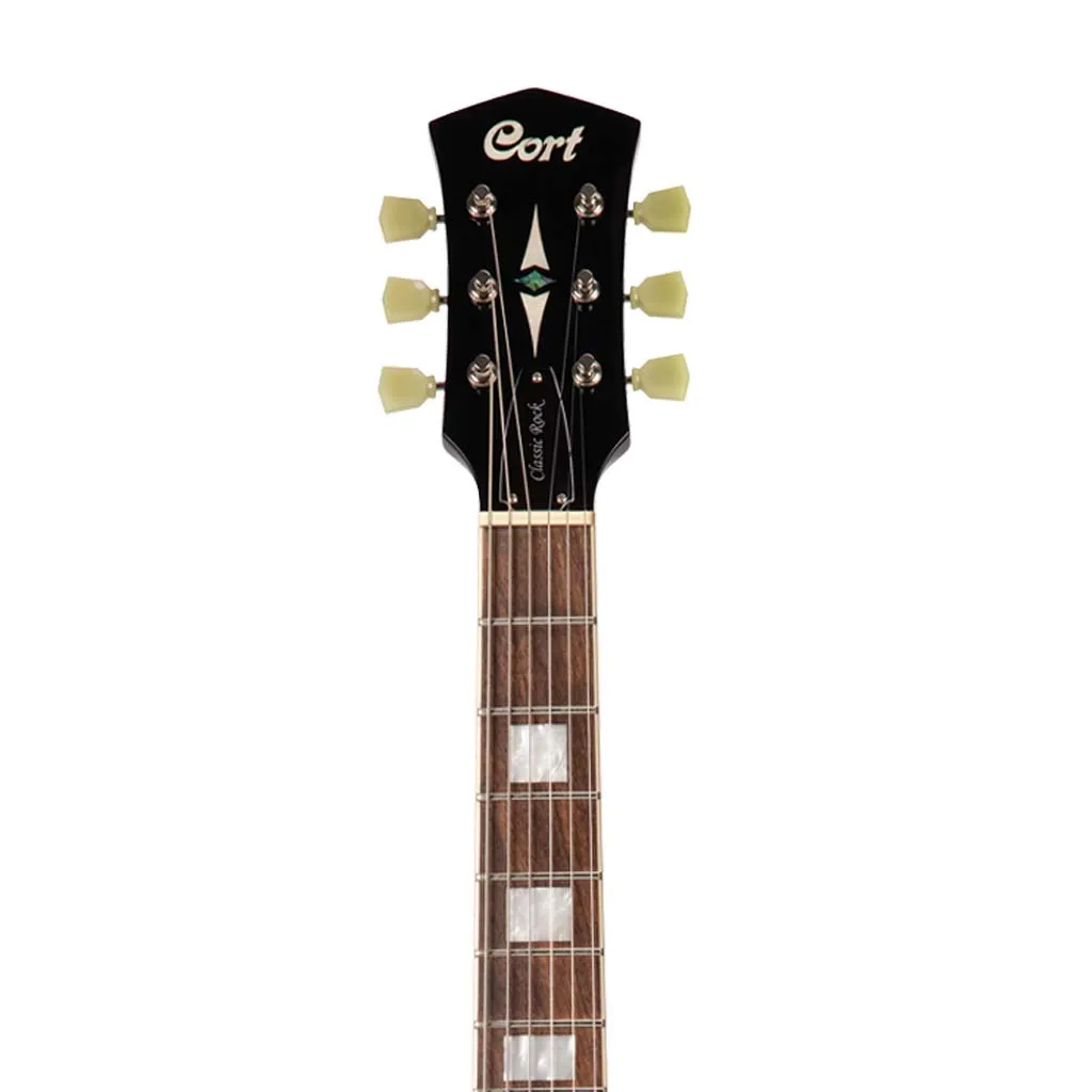 Cort CR200-FBL Electric Guitar, Flip Blue