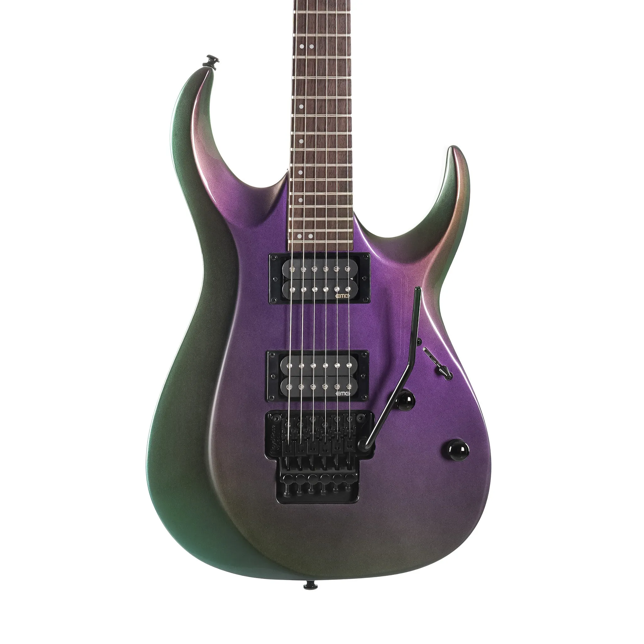Cort X300-FPU Electric Guitar, Flip Purple
