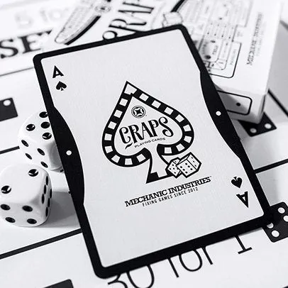Craps Playing Cards by Mechanic Industries