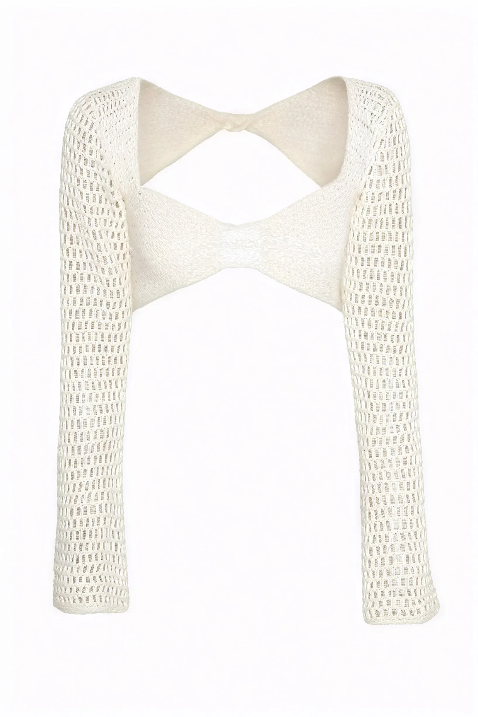 Crochet Knit Two-Piece Set