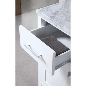 Design Element London 48" Single Sink Vanity Set in White