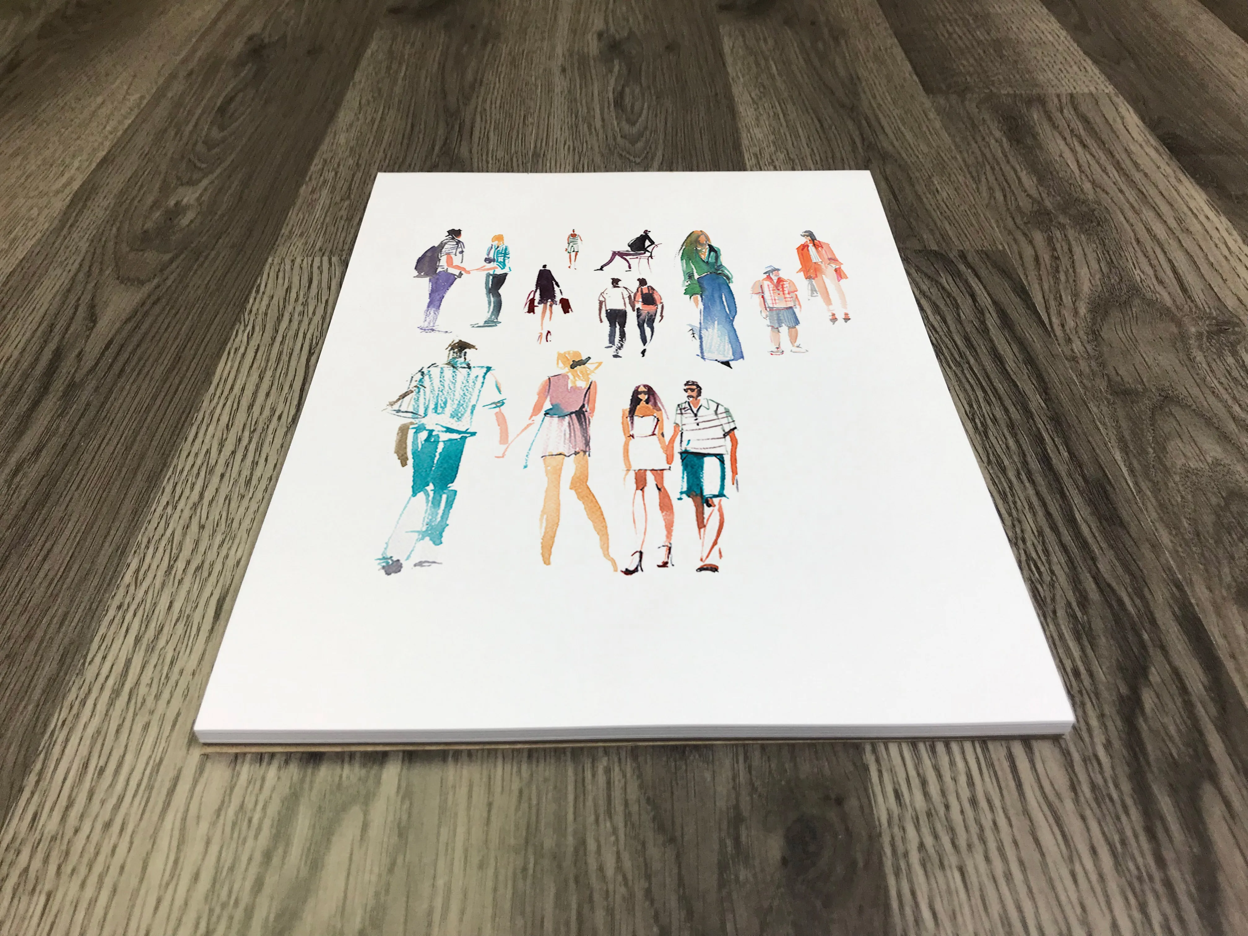 Design Ideation CREATE. FLIP COVER Pad. Removable Sheet. Multi-Media. (8.5" x 11") FCP-2550-TS