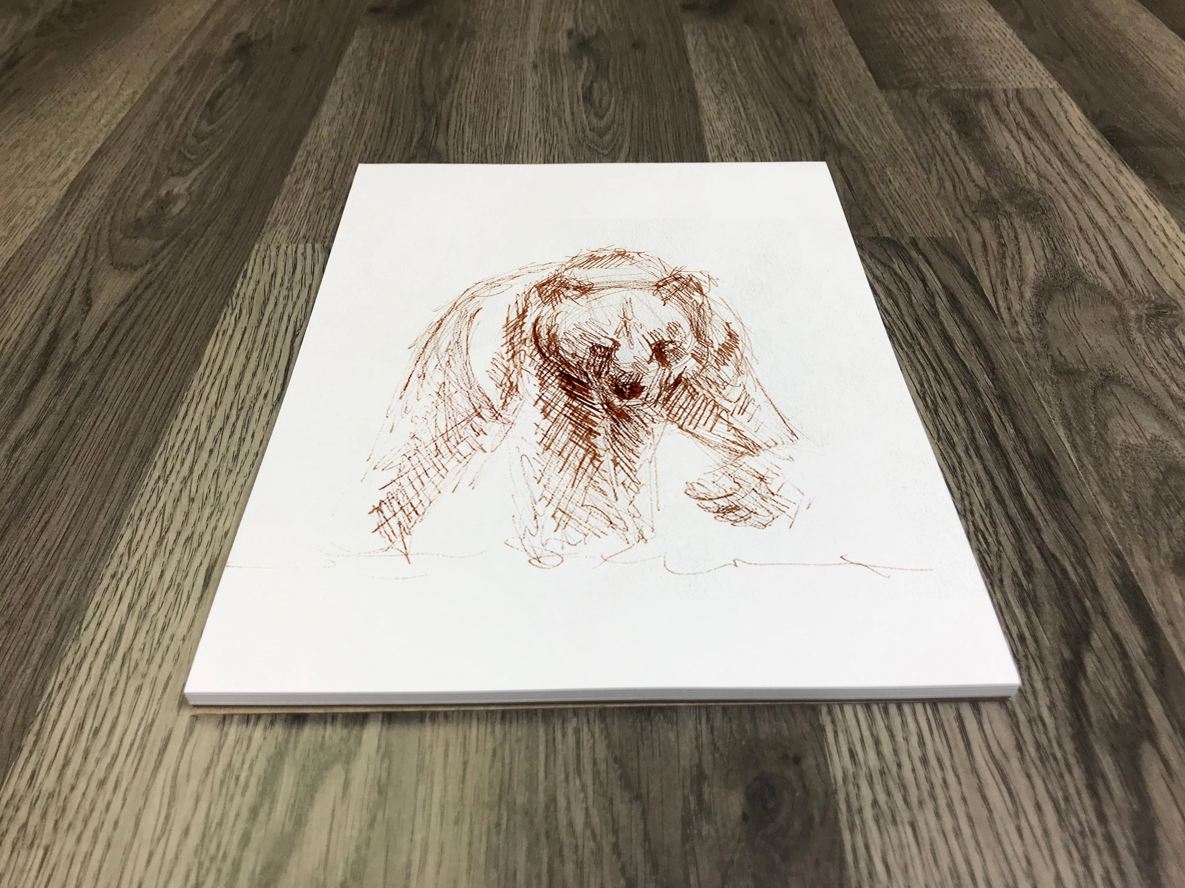 Design Ideation DRAW. FLIP COVER Pad. Removable Sheet. Multi-Media. (8.5" x 11") FCP-2550-TS