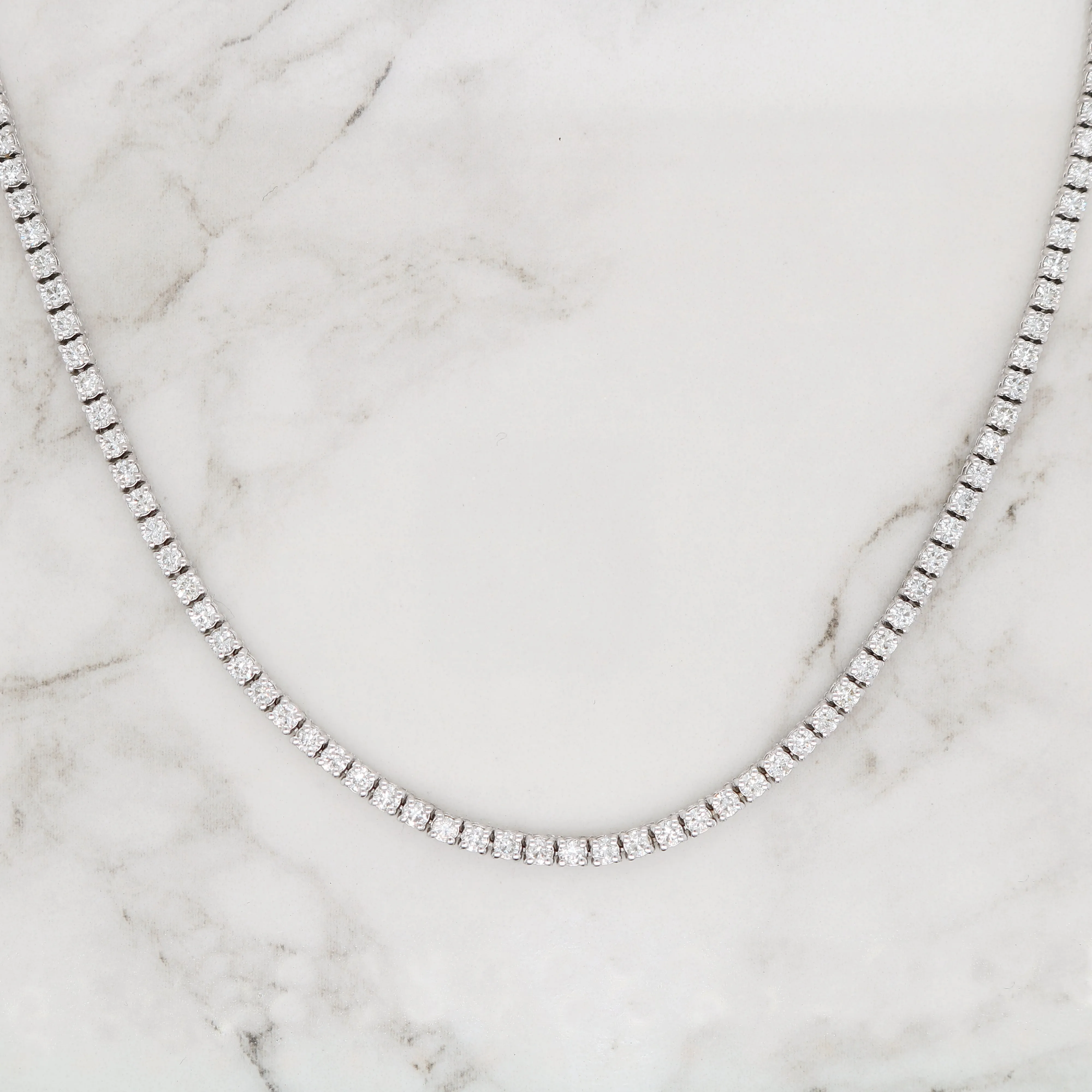 Diamond Tennis Necklace - 5ct