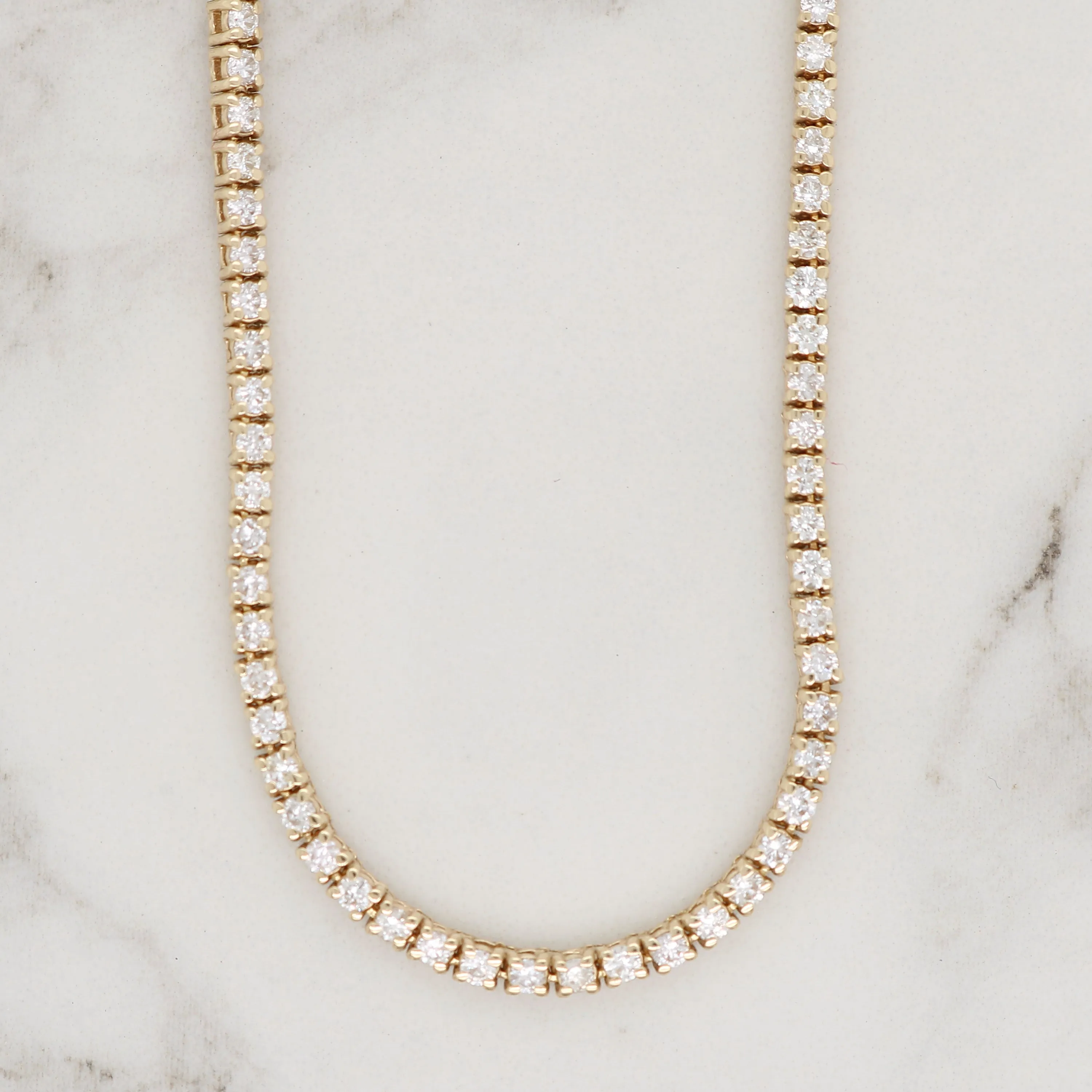 Diamond Tennis Necklace - 5ct
