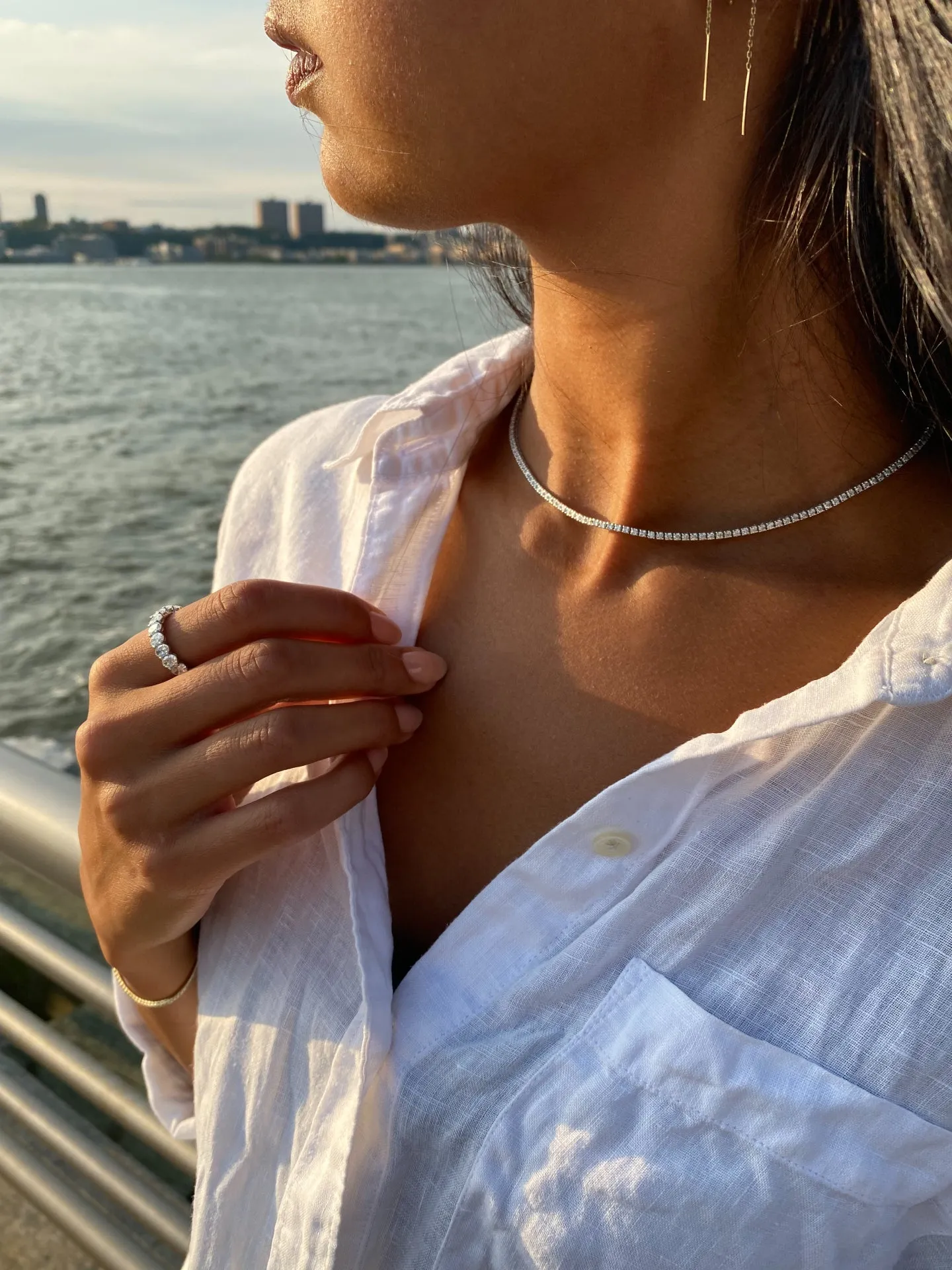 Diamond Tennis Necklace - 5ct