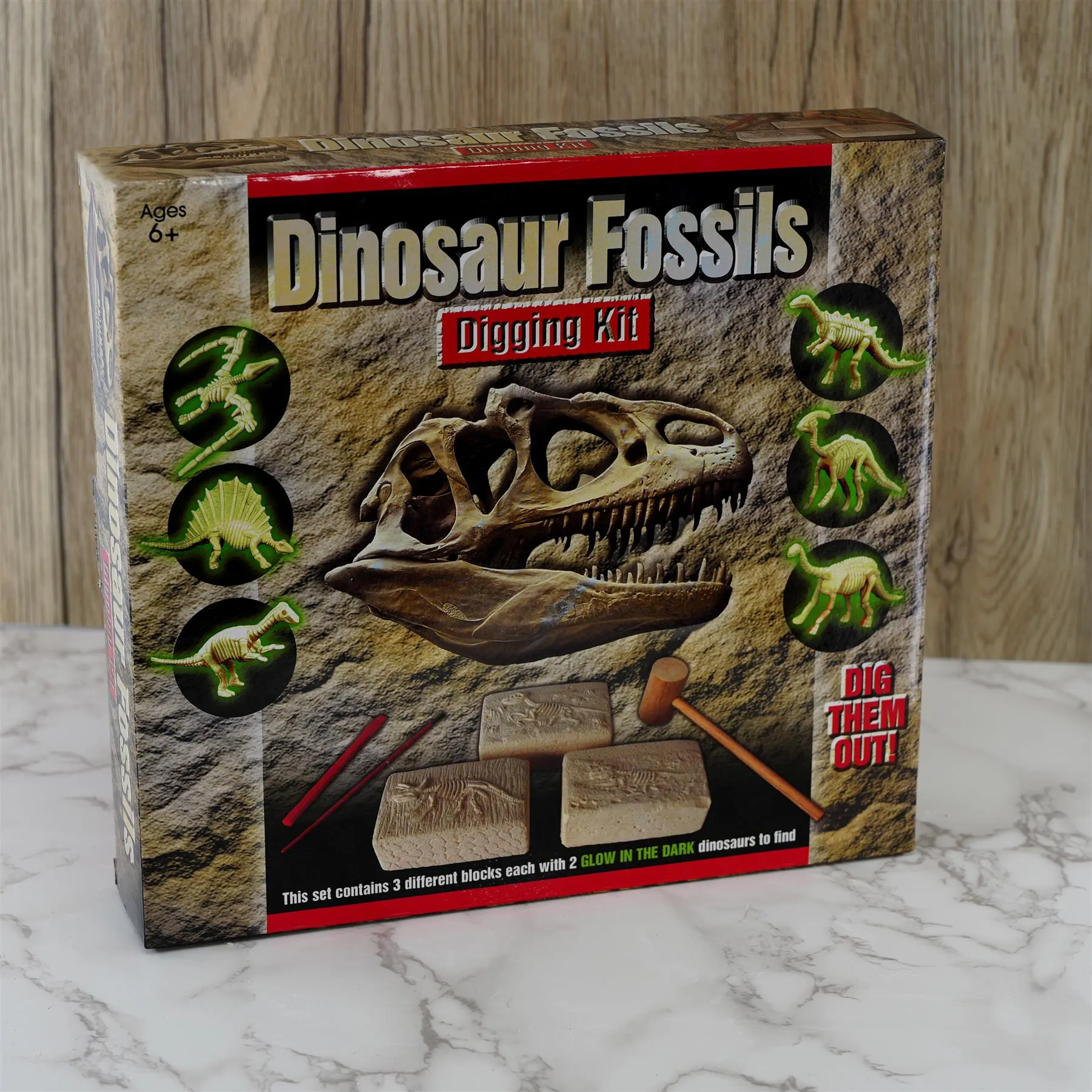 Dinosaur Fossils Digging Kit