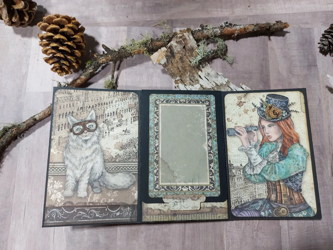 DIY Project ~ Vintage Folio ~ Tutorial