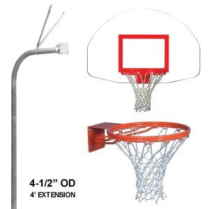 Douglas® Gooseneck 4.5 FST Basketball System