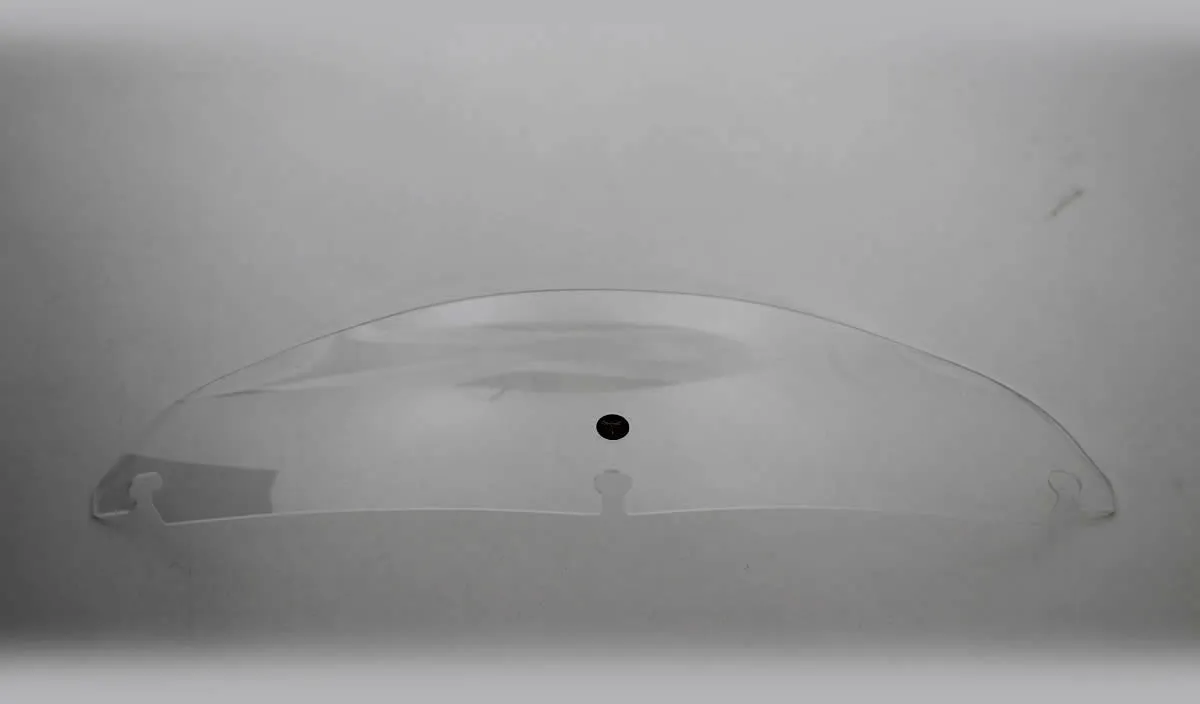 Dragonfly Cycle Concepts 15090-17 Flip Out Windshield - 9in. - Clear