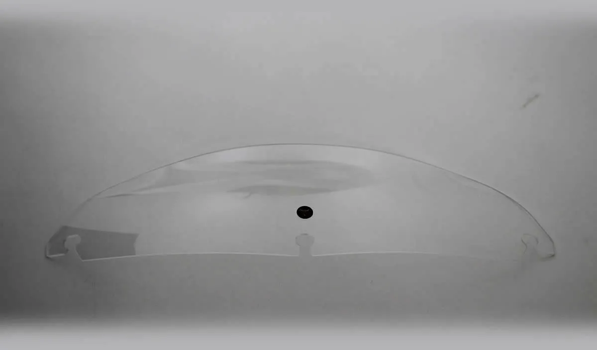 Dragonfly Cycle Concepts 15090-17 Flip Out Windshield - 9in. - Clear