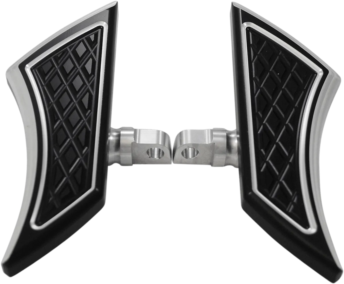 Eddie Trotta Designs TC545B Rolex Mini Flip-Up Passenger Floorboards - Black Anodized
