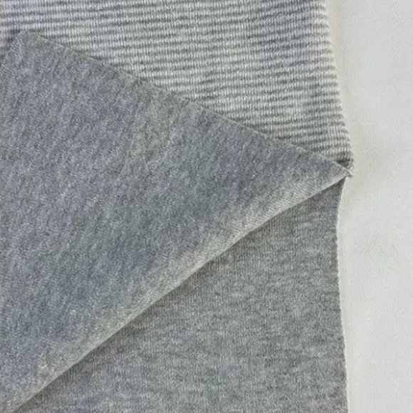 EUC Eileen Fisher Cashmere Blend Reversible Funnel Neck Sweater in Gray size M