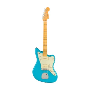 Fender American Professional II Jazzmaster Electric Guitar, Maple FB, Miami Blue