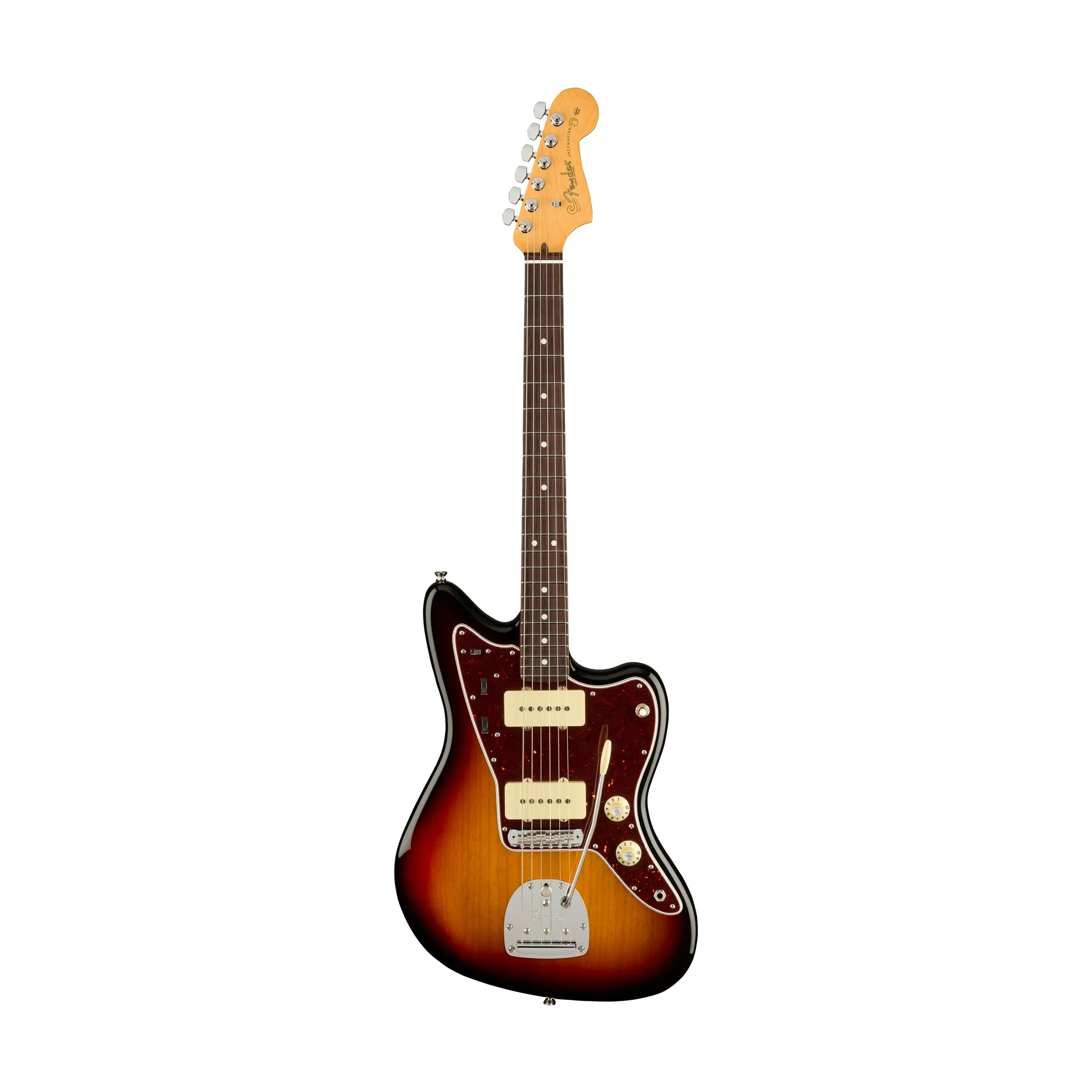 Fender American Professional II Jazzmaster Electric Guitar, RW FB, 3-Tone Sunburst (B-Stock)
