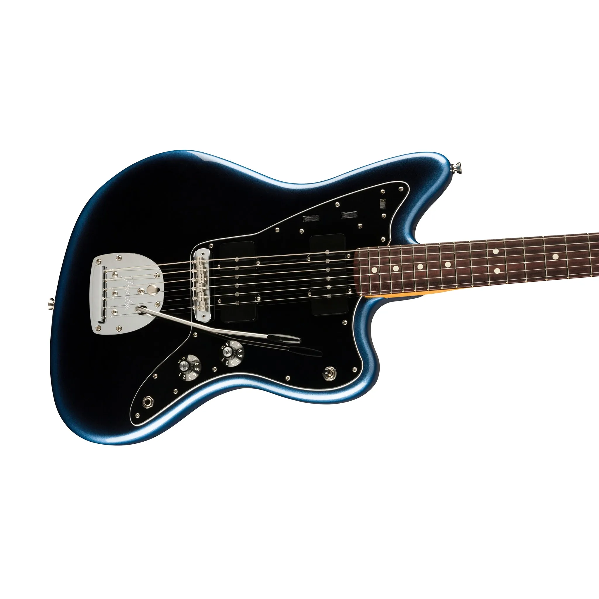Fender American Professional II Jazzmaster Electric Guitar, RW FB, Dark Night