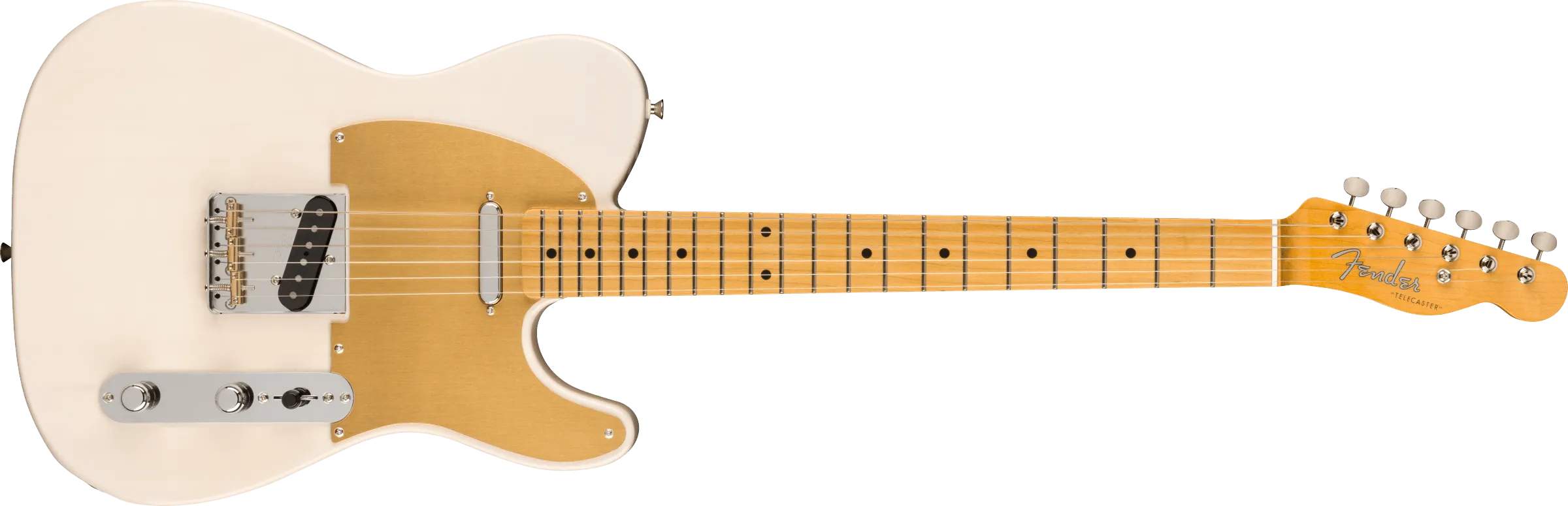 Fender JV Modified '50s Telecaster®, Maple Fingerboard, White Blonde