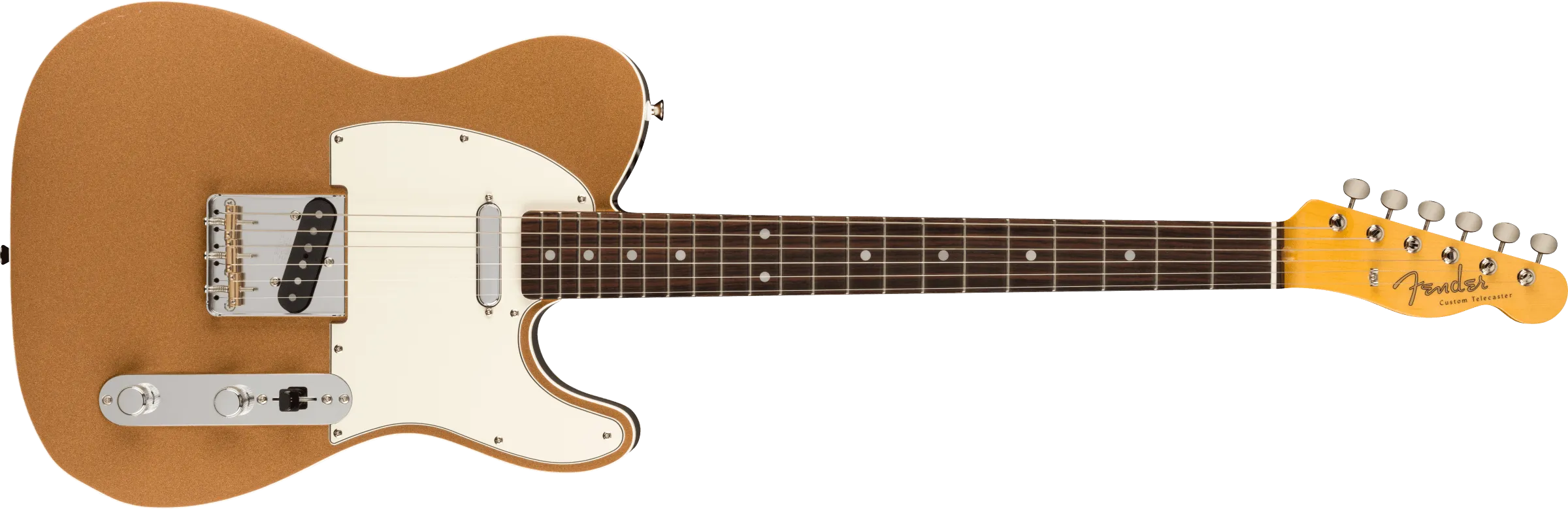 Fender JV Modified '60s Custom Telecaster®, Rosewood Fingerboard, Firemist Gold