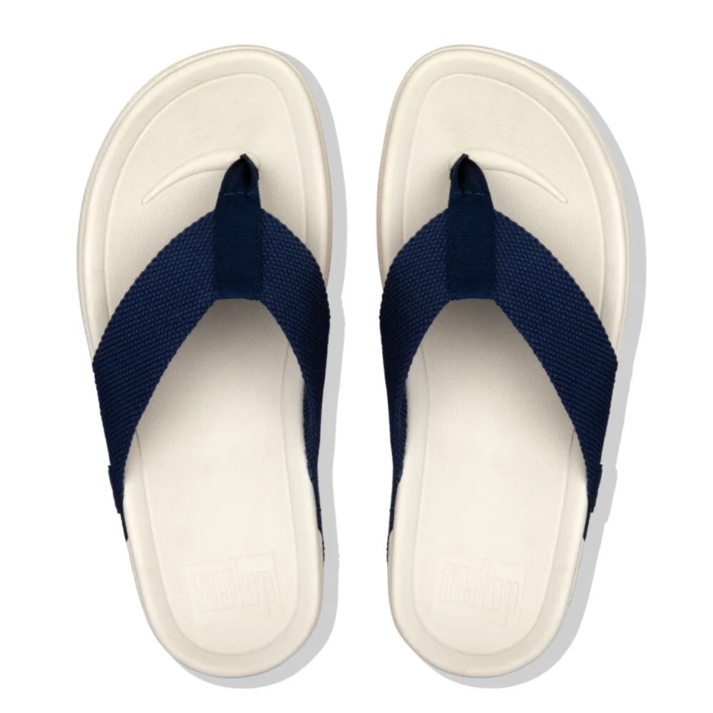 FitFlop SURFER Mens Stripe Webbing Toe-Post Sandals