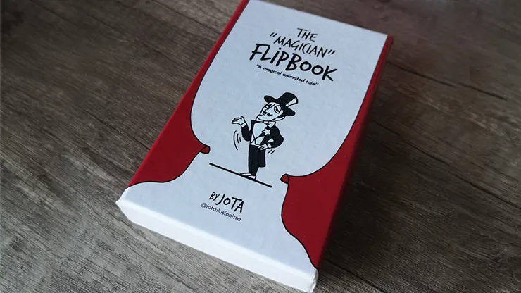 FLIP BOOK MAGICIAN (Gimmick and Online Instructions) by JOTA