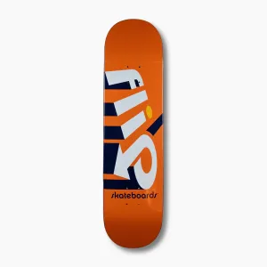 Flip Team Strobe Orange 8.25 Skateboard Deck