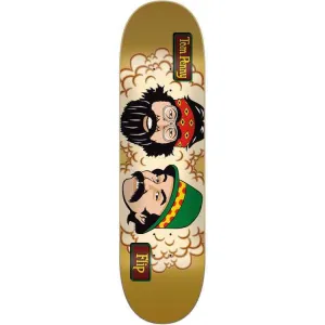 Flip Tom Penny Cheech N Chong 50 Years Anniversary Skateboard Deck Gold - 8.00