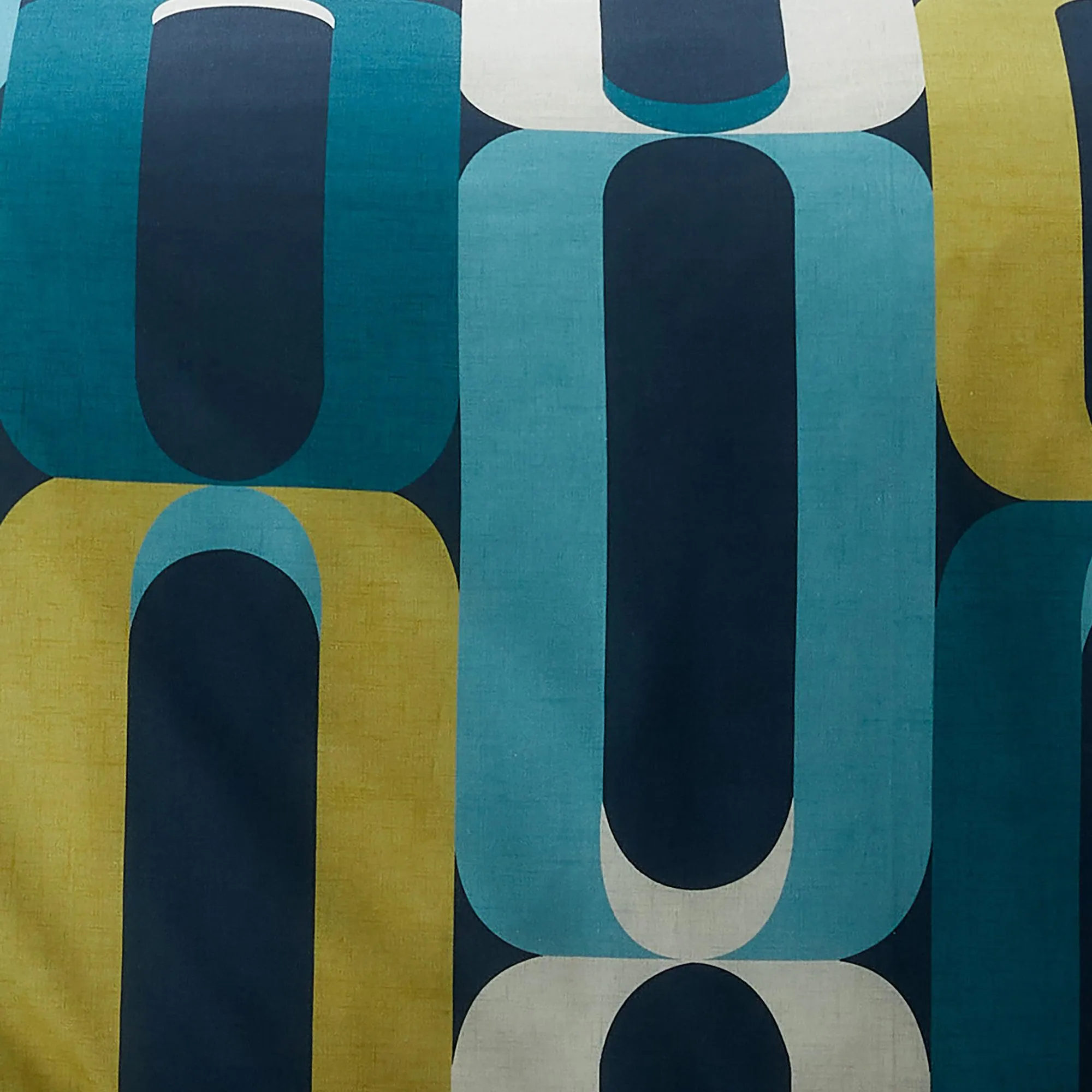 Fusion Orea Duvet Cover Set - Blue