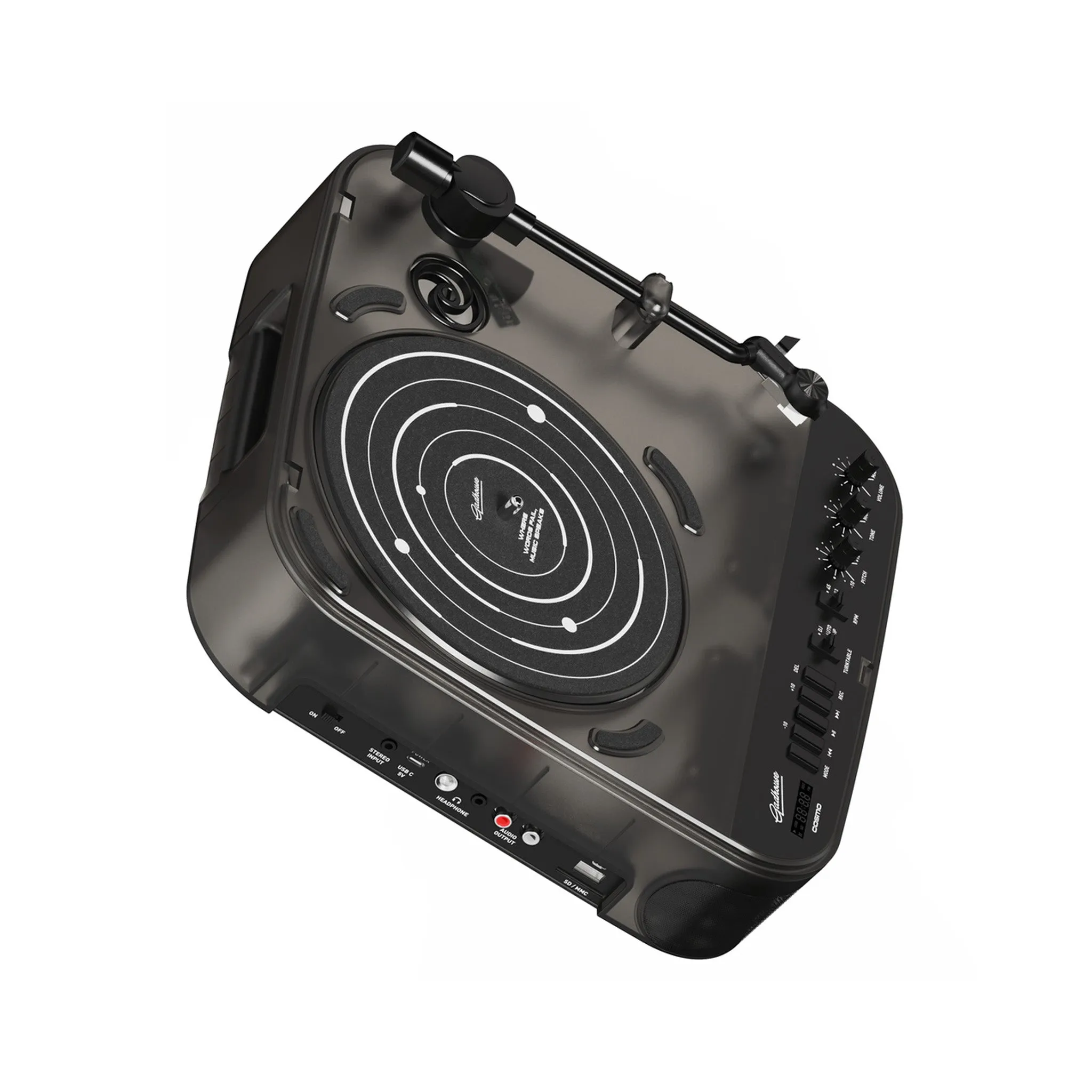 Gadhouse Cosmo Turntable, Midnight Black