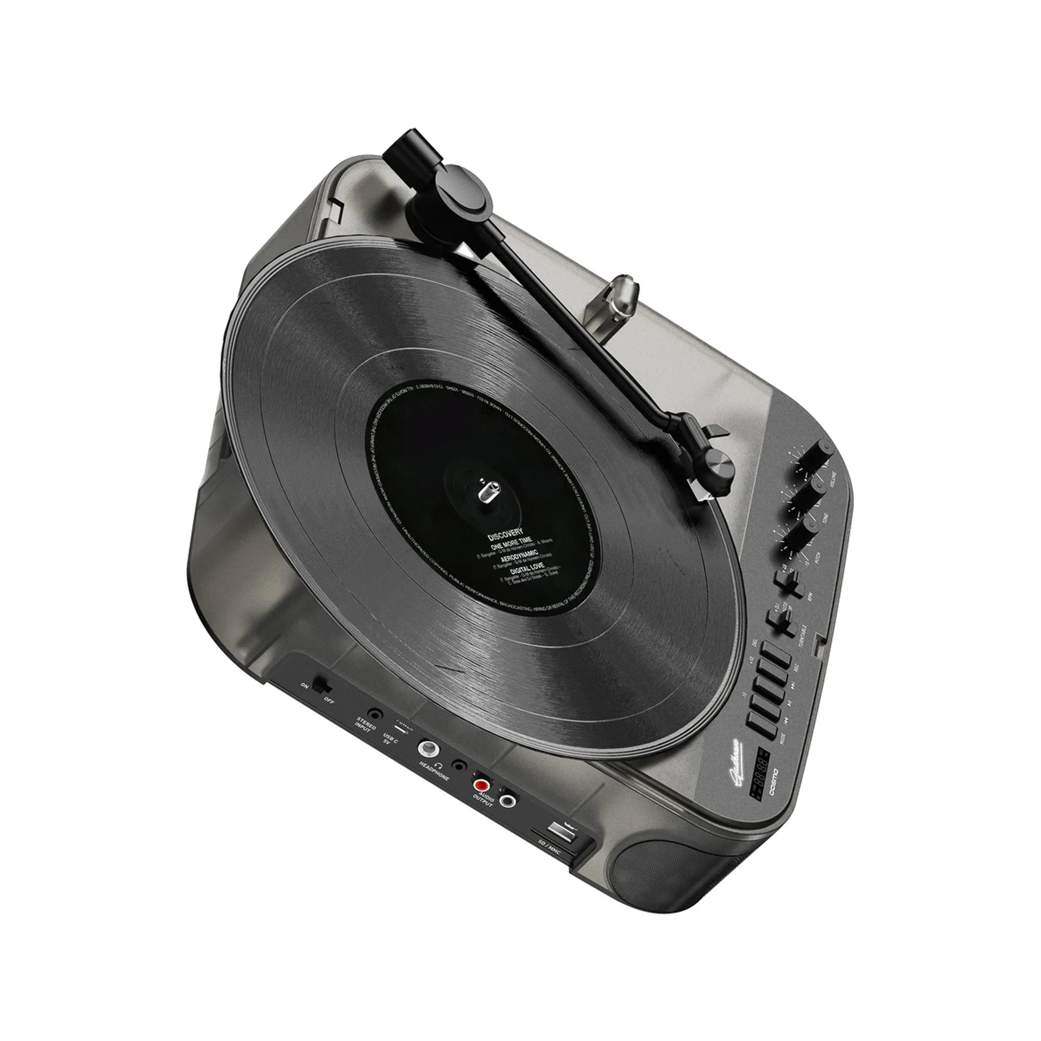 Gadhouse Cosmo Turntable, Midnight Black