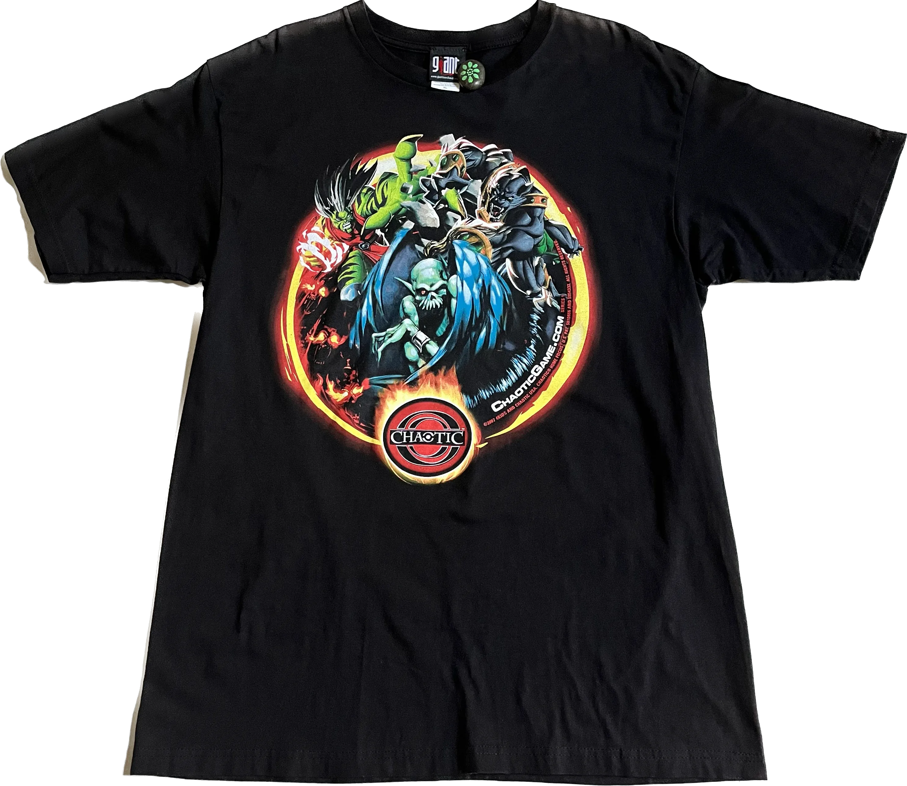 Giant 07' Chaoctic Games Promo Tee - Black