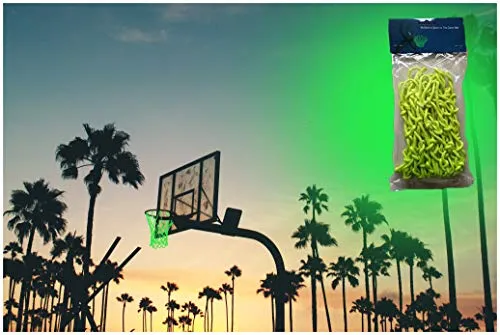 Glow in the Dark Outdoor Basketball Net Rim Hoop Heavy Duty