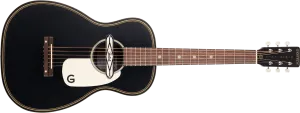 Gretsch G9520E Gin Rickey Acoustic/Electric with Soundhole Pickup, Walnut Fingerboard, Smokestack Black