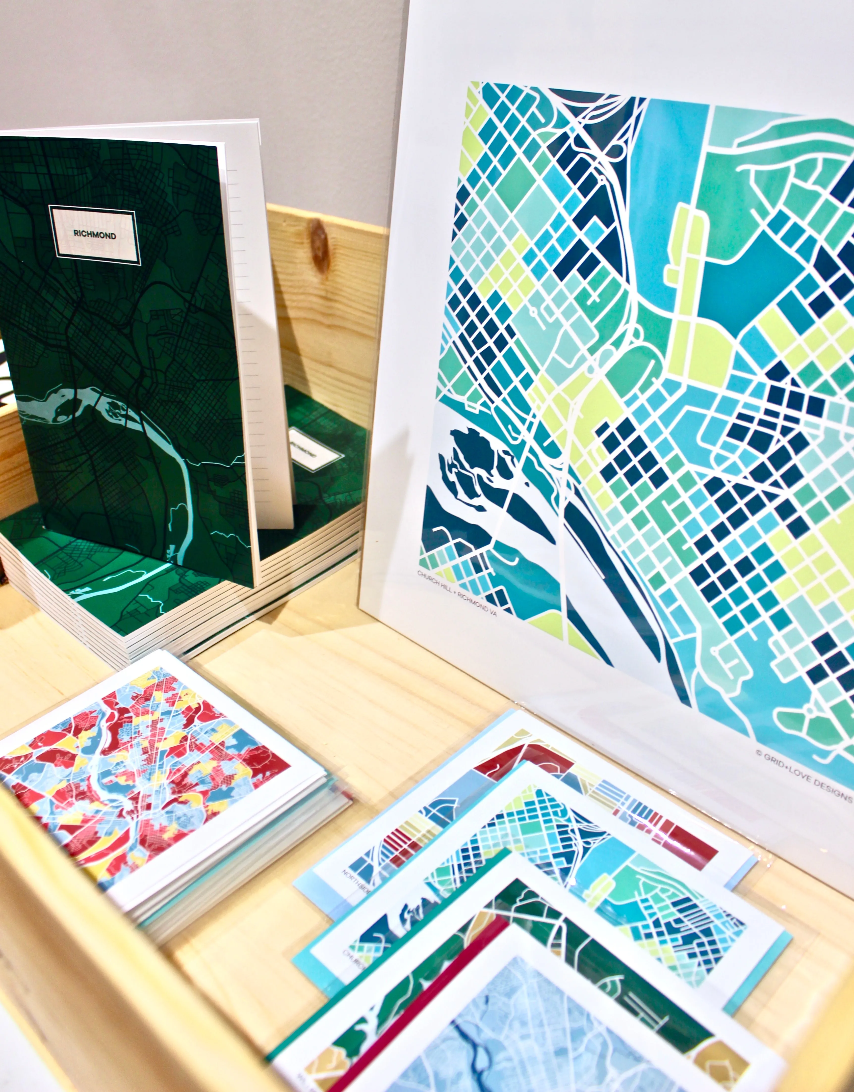 Grid Love Cards