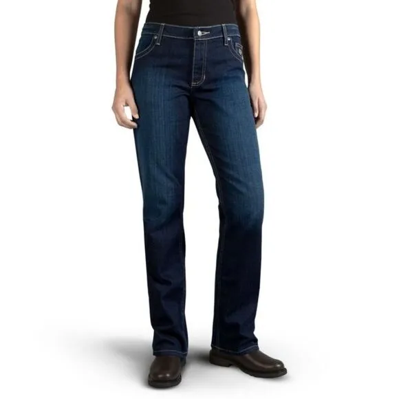 Harley-Davidson Boot Cut Embellished Mid Rise Jeans Size 14