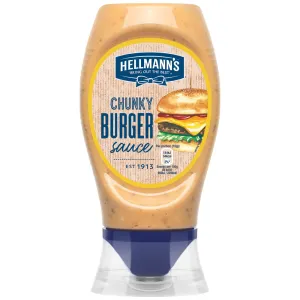 Hellmann's Chunky Burger Sauce, 250ml (Case of 8)