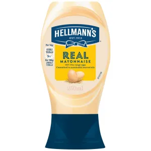 Hellmann's Real Squeezy mayonnaise 250ml