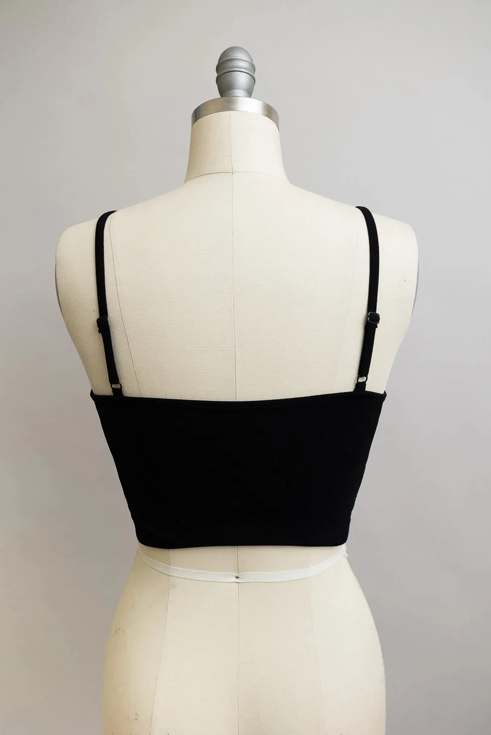 High Neck Flora Seamless Mesh Lace Bralette