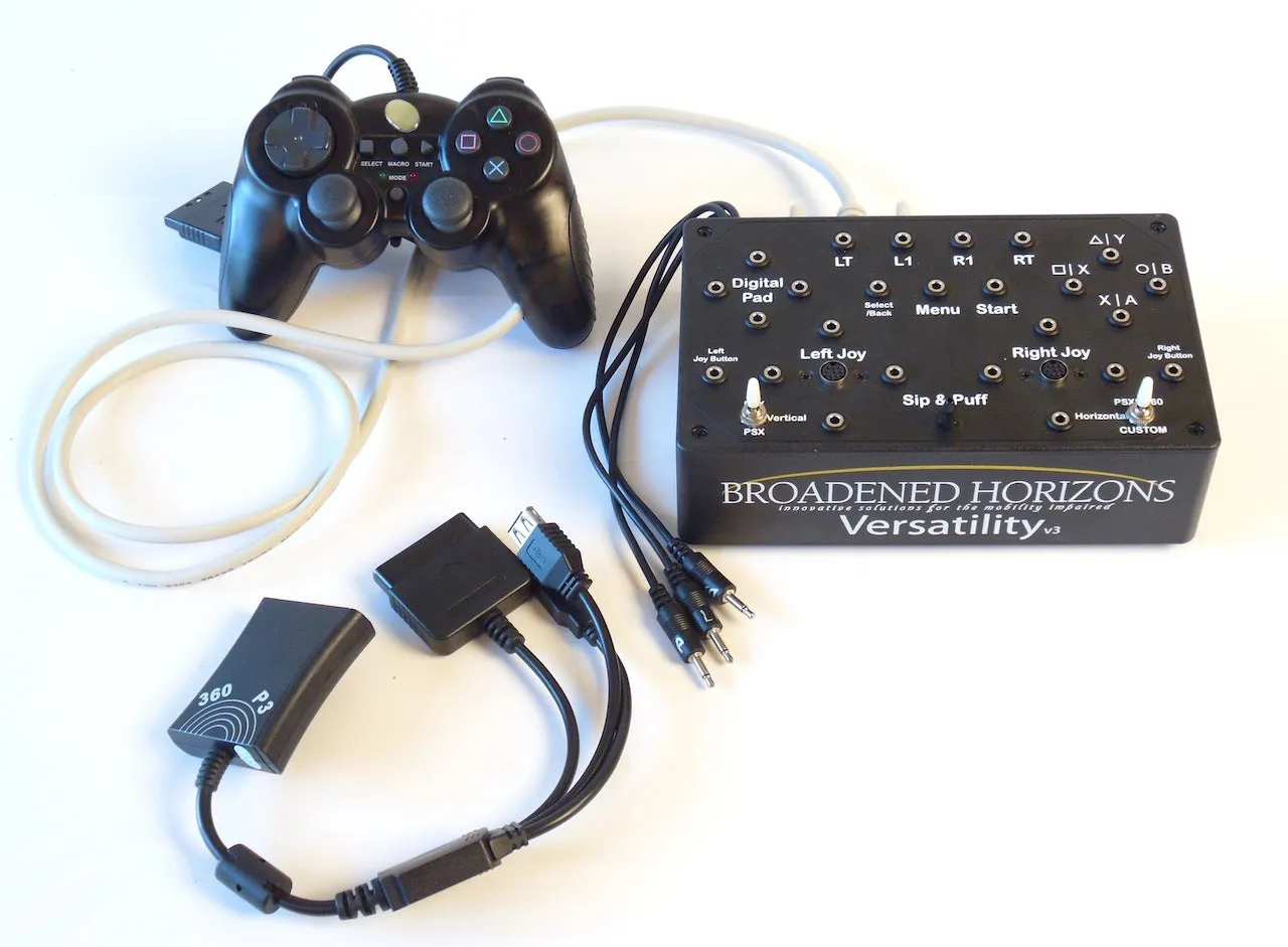History of the Versatility Game Controllers