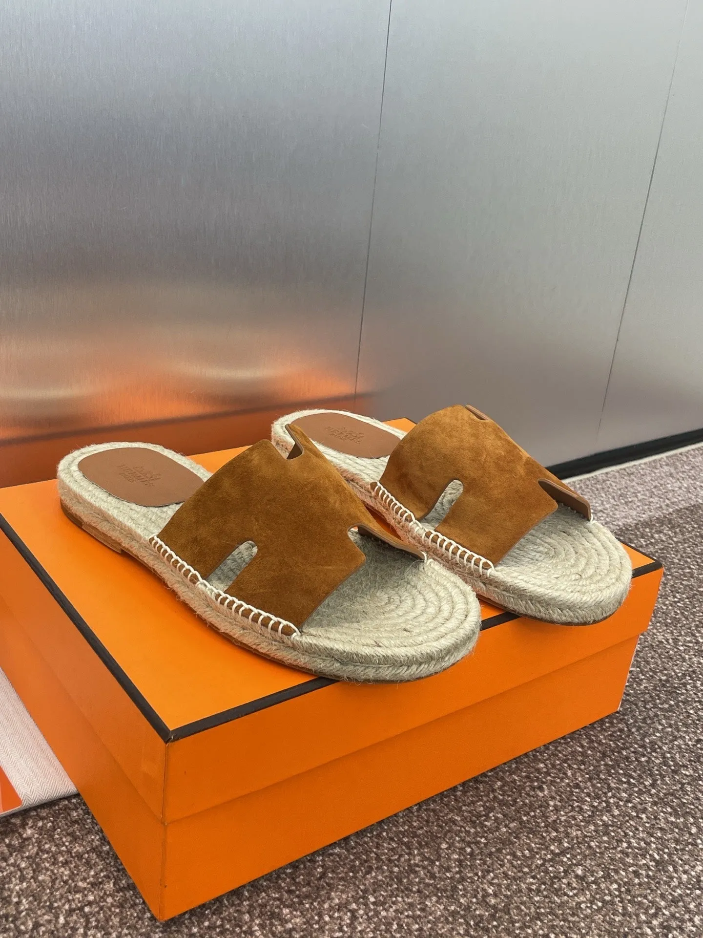 HM 25 Antigua Espadrilles Brown Suede