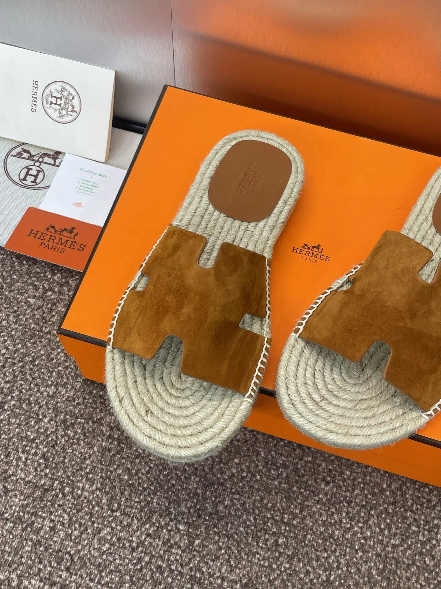 HM 25 Antigua Espadrilles Brown Suede